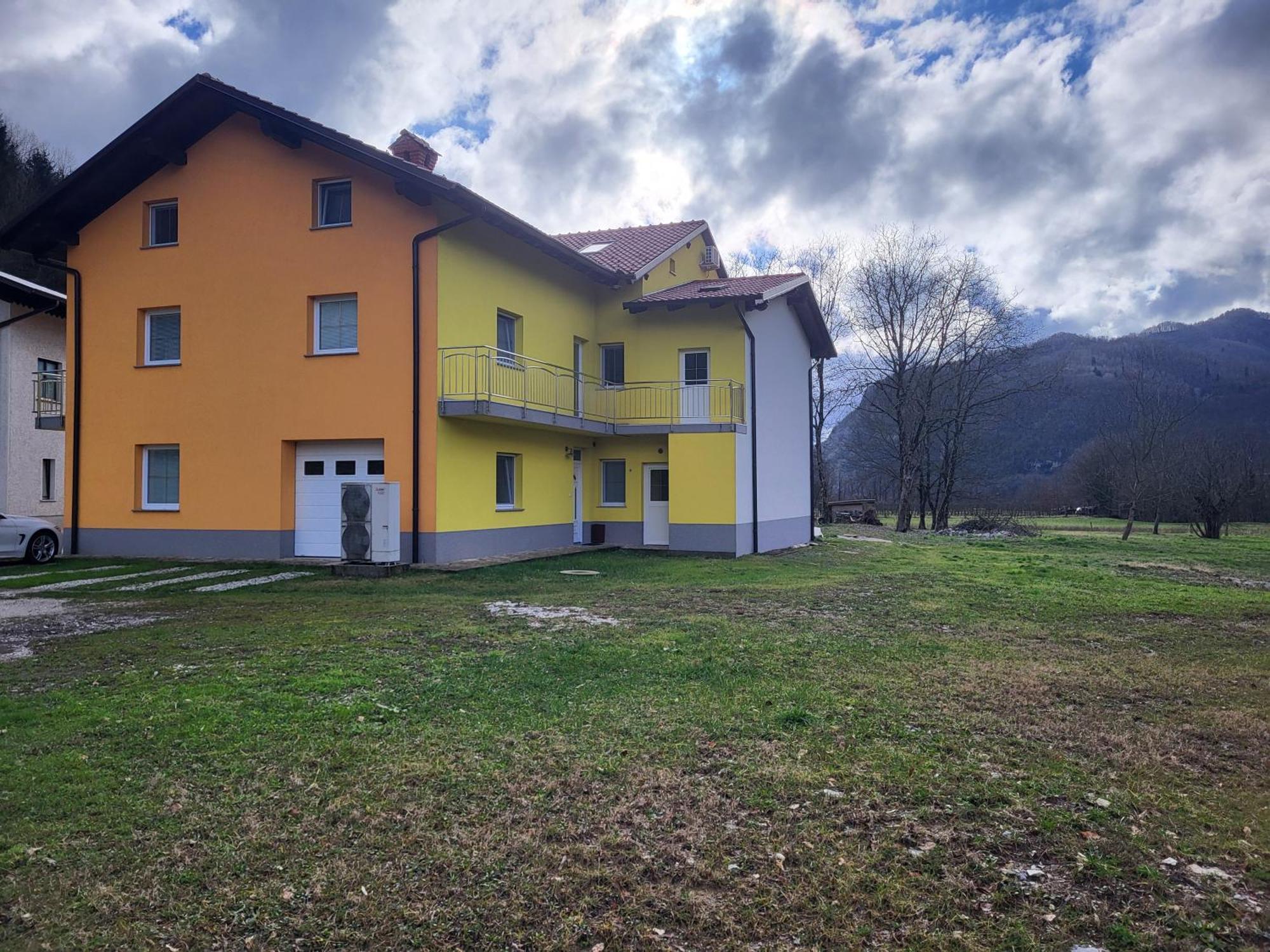 Apartma Jermol Most Na Soci Luaran gambar